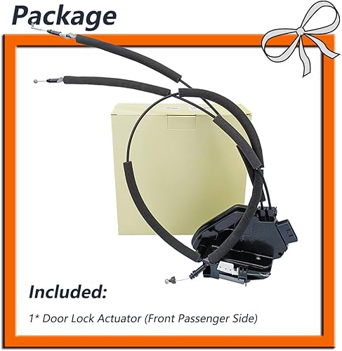 Vista 6 de Actuador de cerradura de puerta compatible con 2014-2020 Rogue (2.ª generación) delantero derecho del lado del pasajero