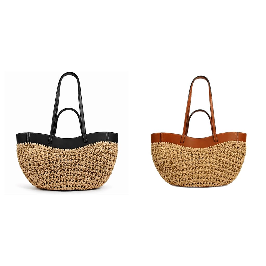 Borsa tote in tessuto pronta per lo shopping con