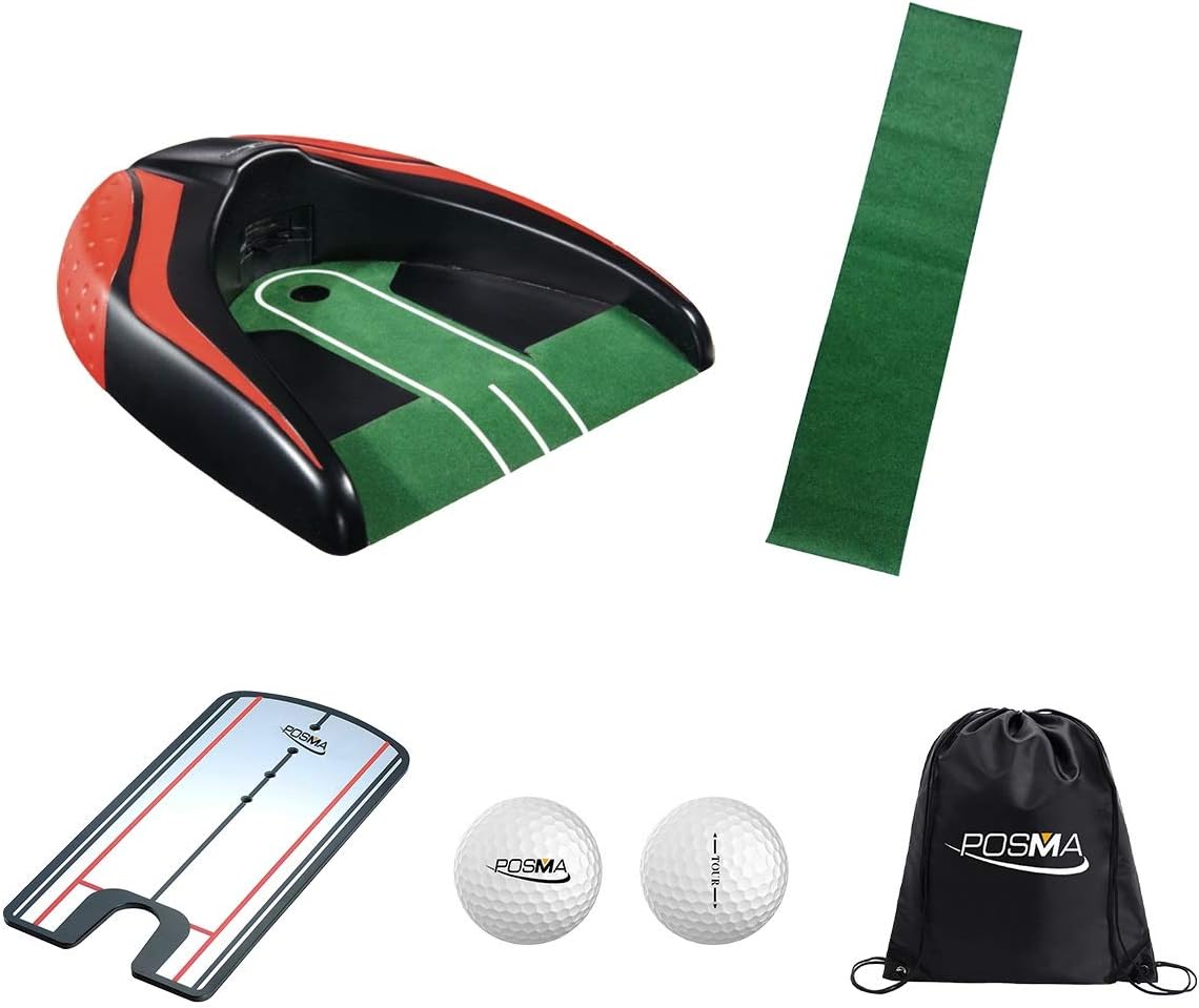 POSMA PG140RDG Golf Putter Training Putting Trainer