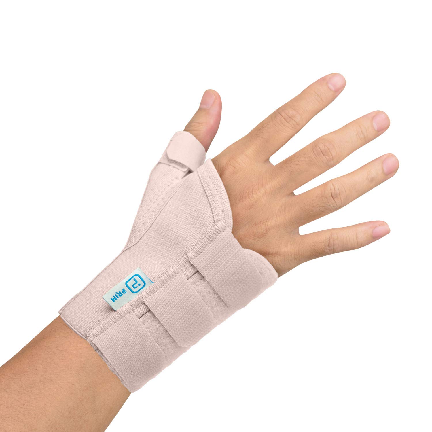 Essencial Soporte de muñeca y pulgar. Disponible en 4 tamaños: modelos izquierdo y derecho.