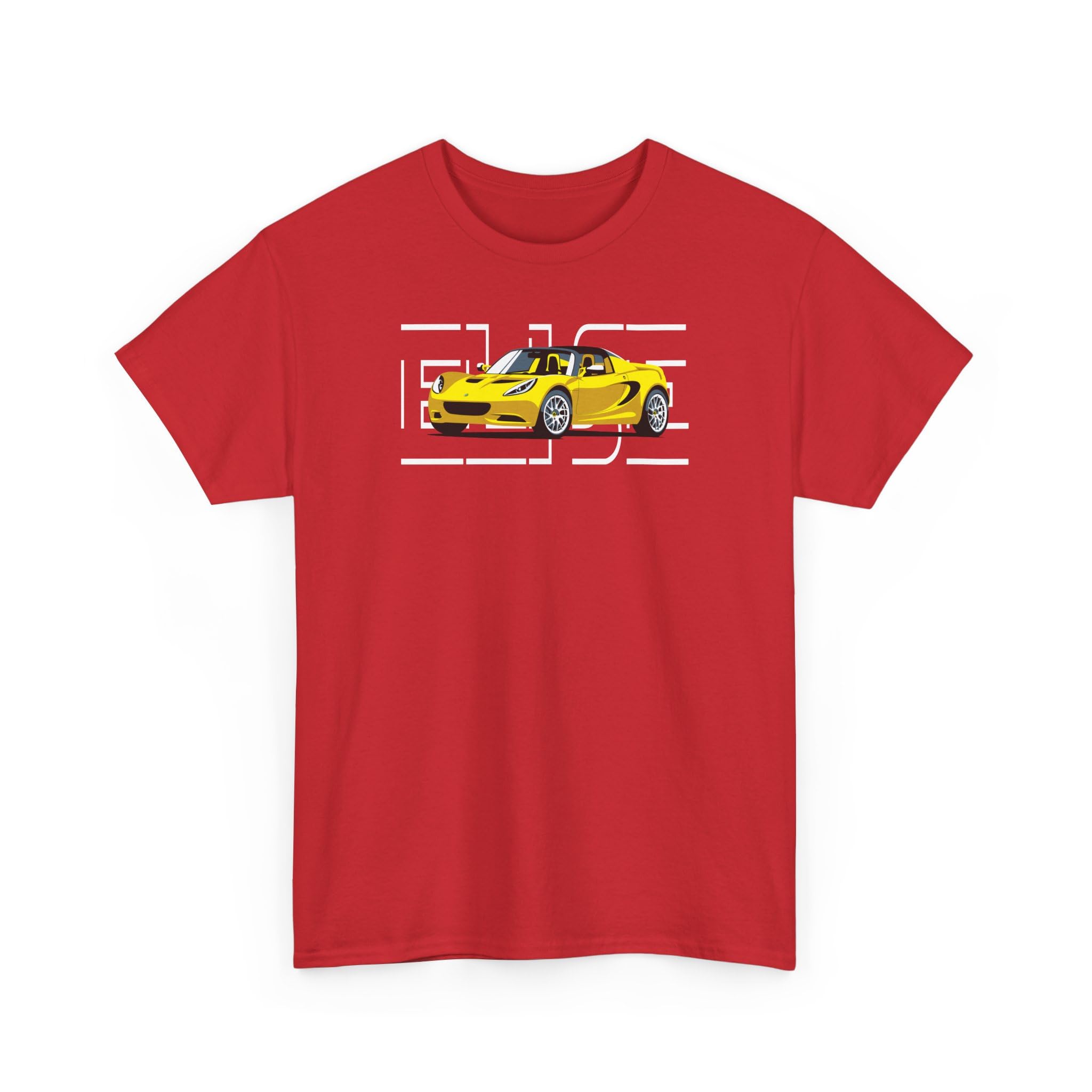 British Sports Car Elise Vector Art Unisex Cotton T-Shirt