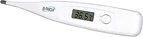 G-Tech Termômetro Digital Clínico Branco. 1 LR41 x 1,5V baterias necessárias (inclusas)