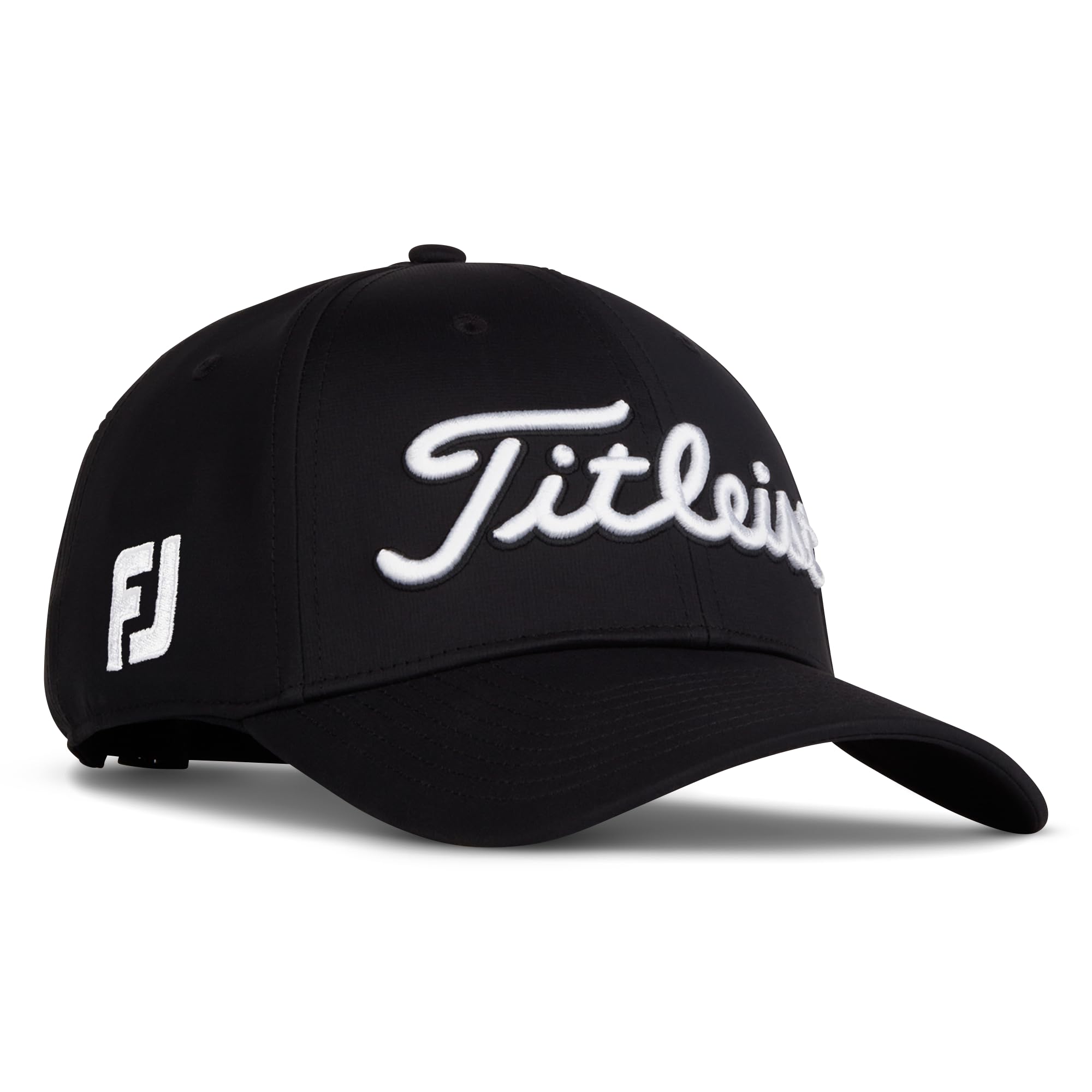 Titleist Tour Performance Golf Cap, Black/White, Adjustable