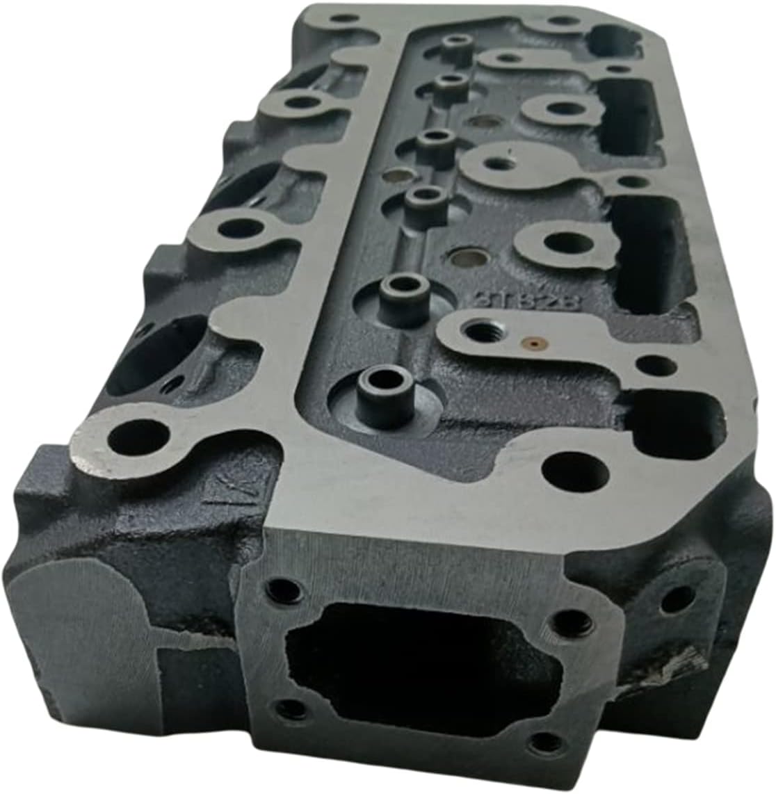FridayParts Bare Cylinder Head without holes Compatible for Yanmar 3D84-1 3T84 Engine Takeuchi TB035 TB025 Komatsu PC20-5 PC20-6 PC30-6 PC30 PC38UU-1 Excavator Digger WA30-2 (Type 2-without holes)