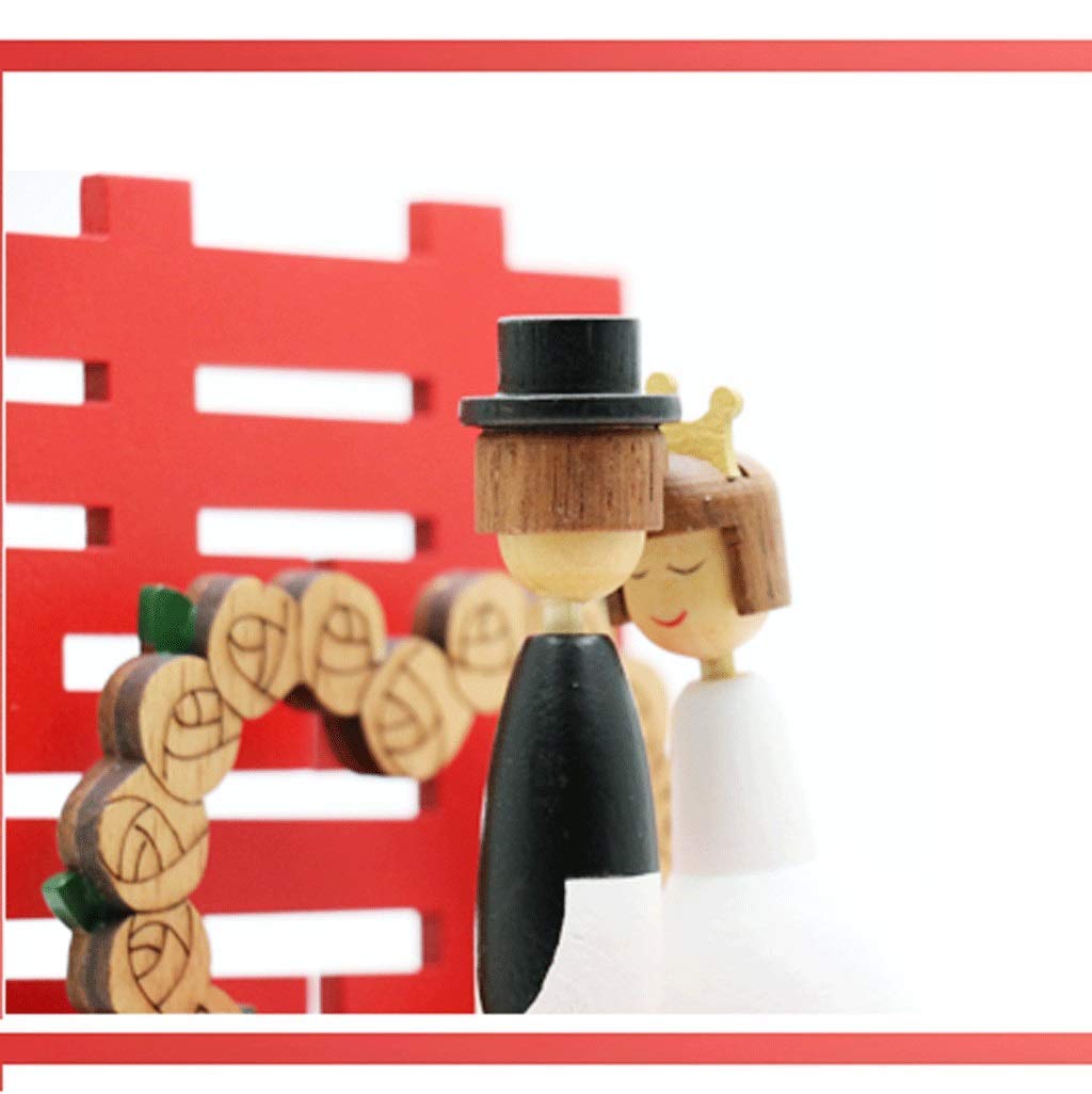 Amazon.co.jp: オルゴール木製オルゴール結婚式のオルゴール回転