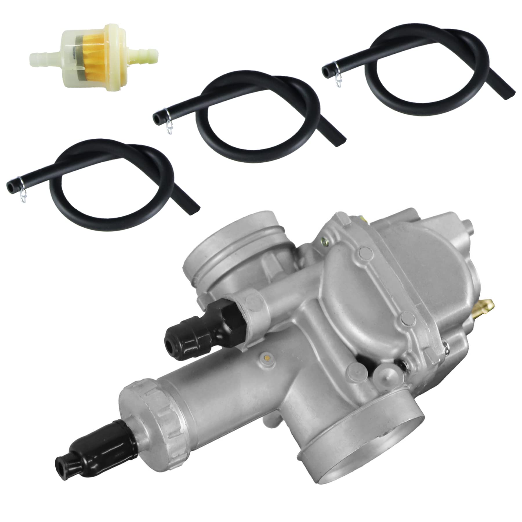 30mm Carburetor BH-Motor New Carburetor & Throttle Cable For Kawasaki Bayou... Kawasaki Bayou 220