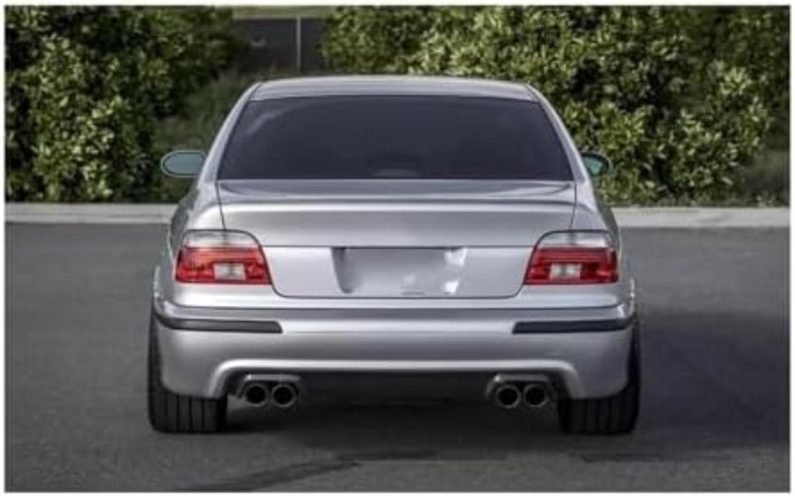 Dla BMW serii 5 E39 1998-2003 światło tylne samochodu tylny zderzak hamulec serwisowy włącz, dla zespołu tylnego światła cofania sygnału Lampka kontrolna lusterka (Red White Right)