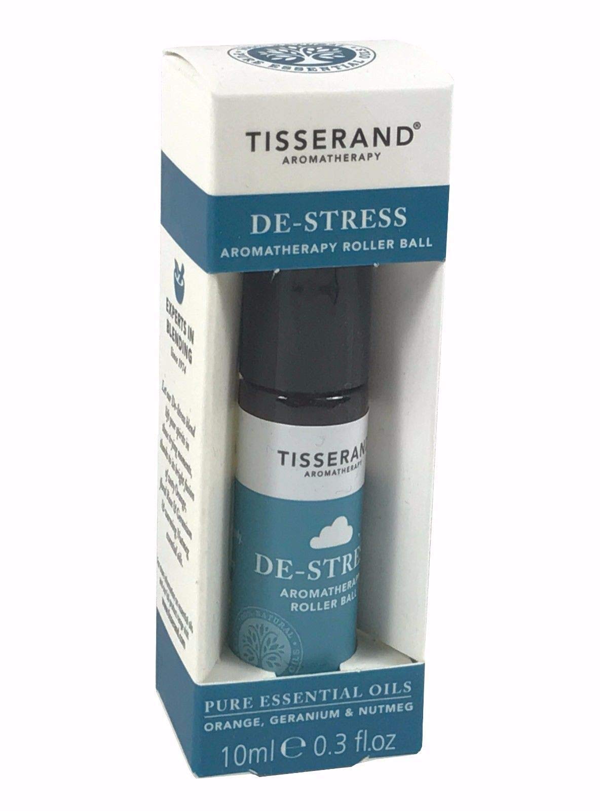 Tisserand De-Stress Lot de 2 rouleaux d'aromathérapie 10 ml