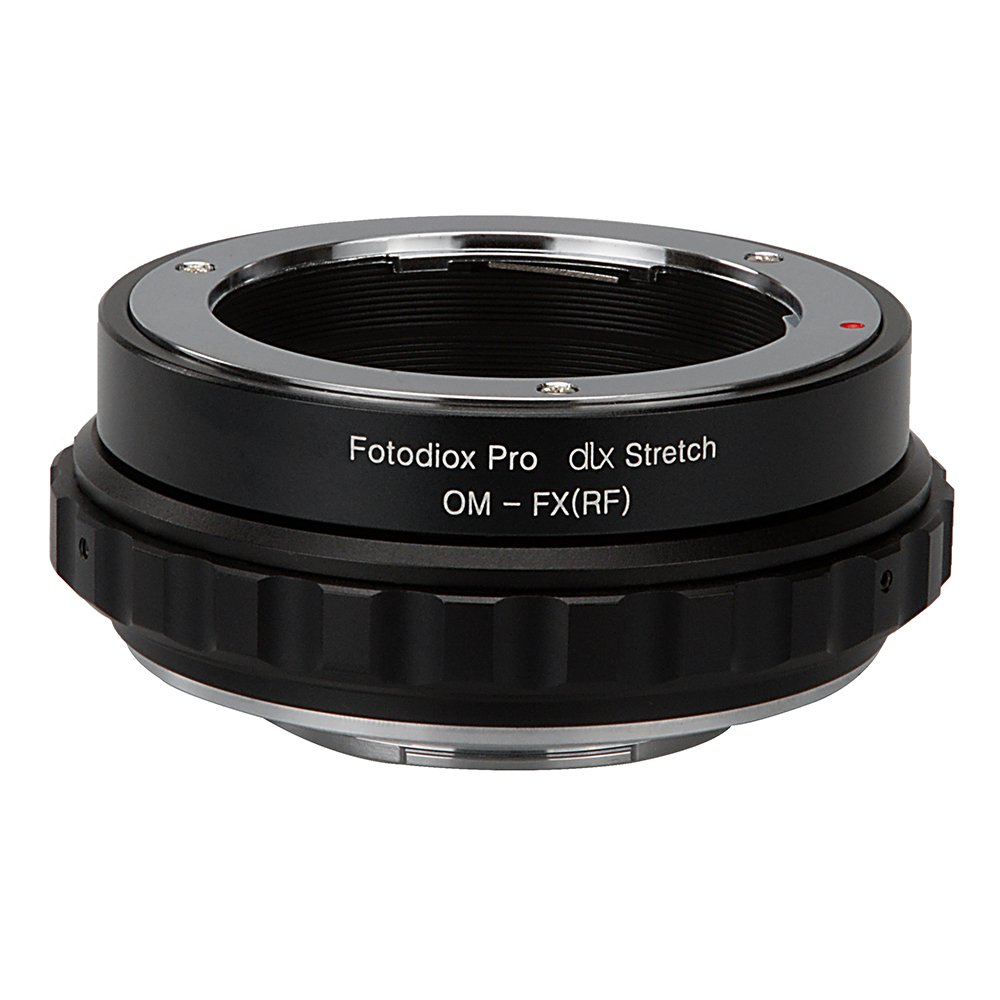 Fotodiox DLX Stretch Lens Mount Adapter Compatible with Olympus OM 35mm Film Lenses to Fujifilm X-mount Cameras