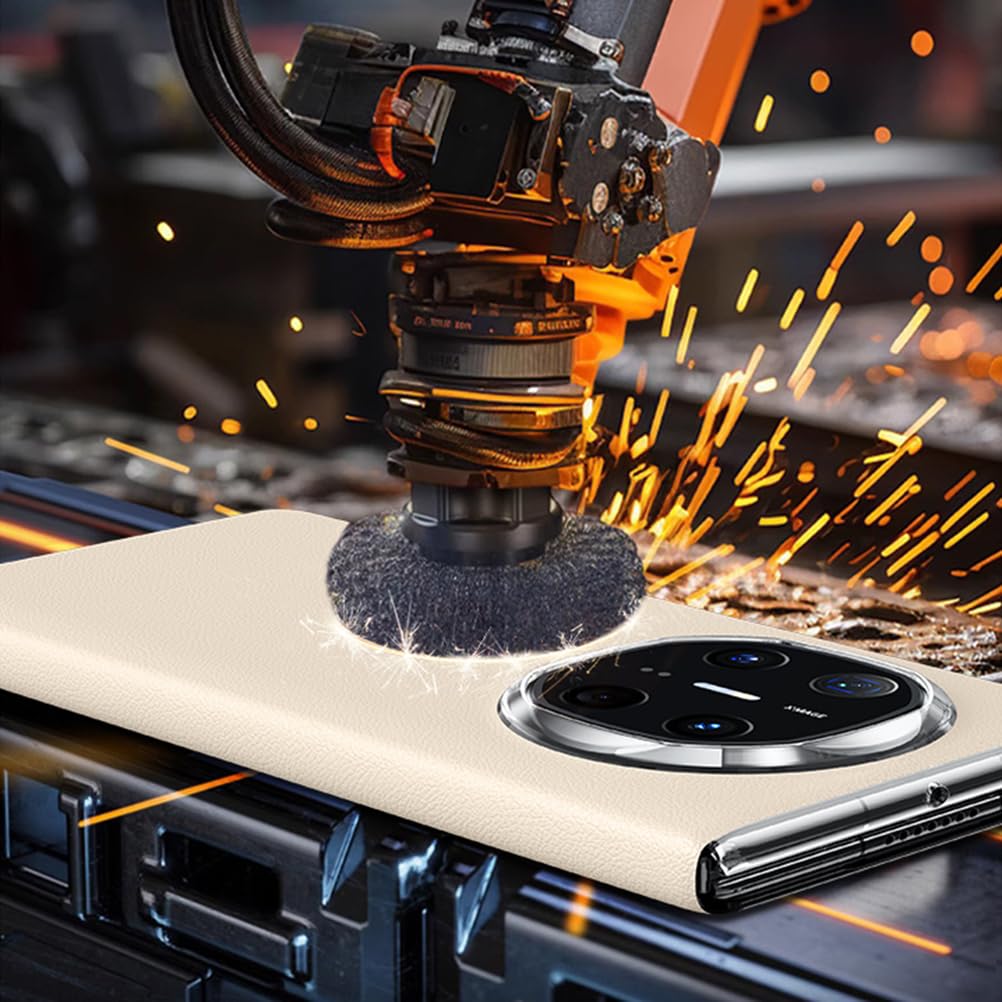 Etui z prawdziwej skóry do HUAWEI Mate X6, ultracienkie magnetyczne etui ochronne z funkcją widoku okna, lekkie, luksusowe etui, różowe, Mate X6