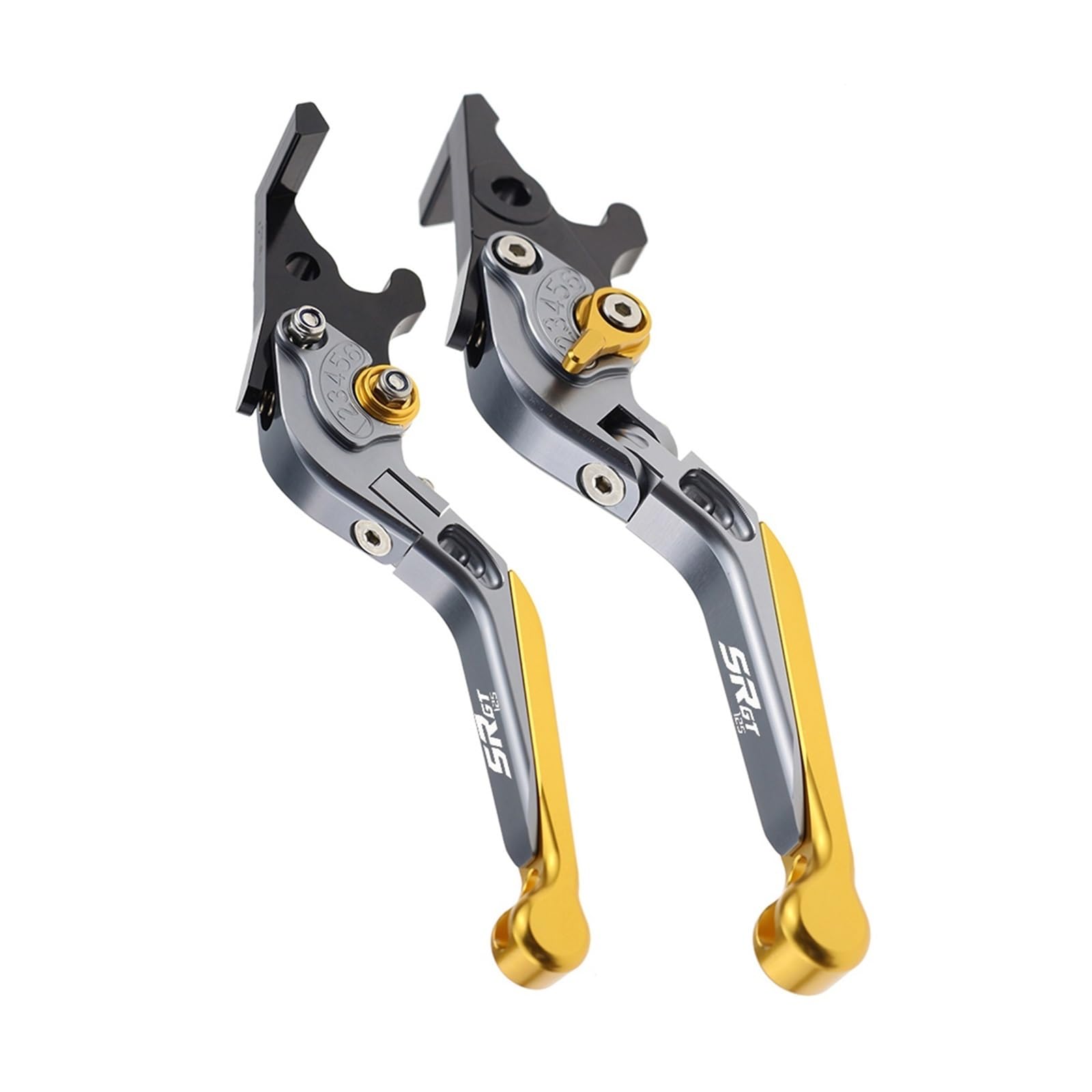 FHUKJOK for Aprilia SR GT 125 GT125 2021-2023 Motorcycle CNC Accessories Folding Extendable Brake Clutch Levers Adjustable Handle