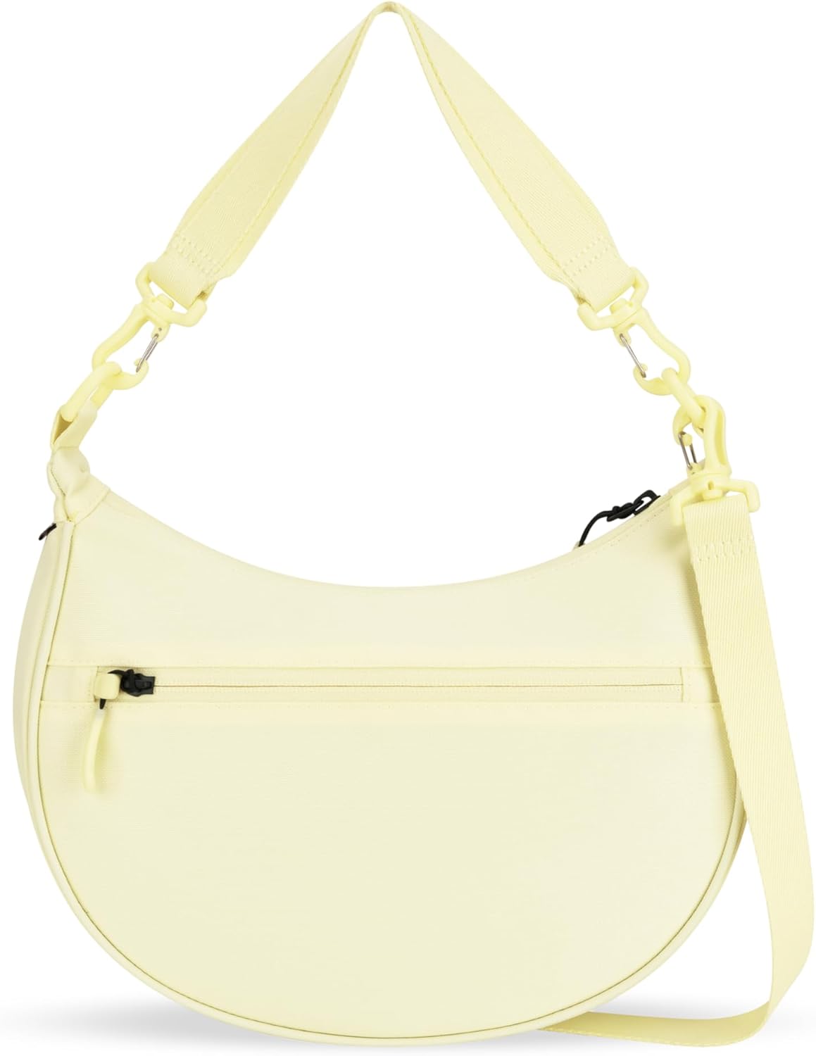 Sherpani Mina, Medium Nylon Crescent Bag, Lightweight Half Moon Crossbody Bags, Fashionable Shoulder Bag