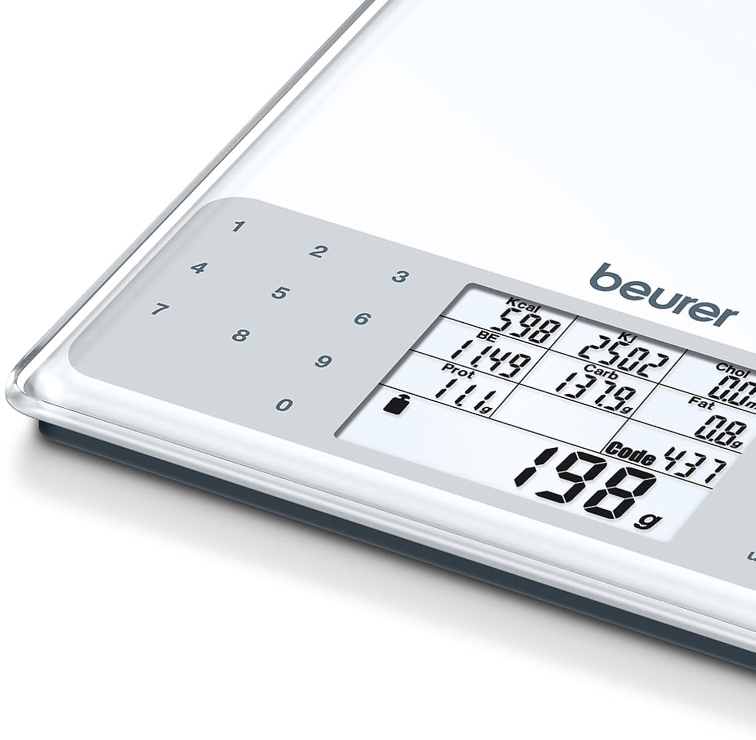Beurer DS 61 Balance d'analyse des valeurs nutritionnelles