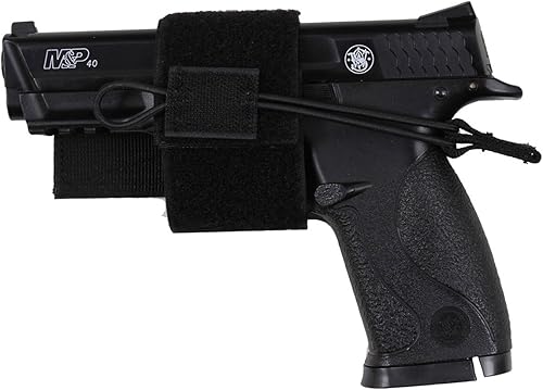 Rothco Funda universal negra para pistola de gancho y bucle