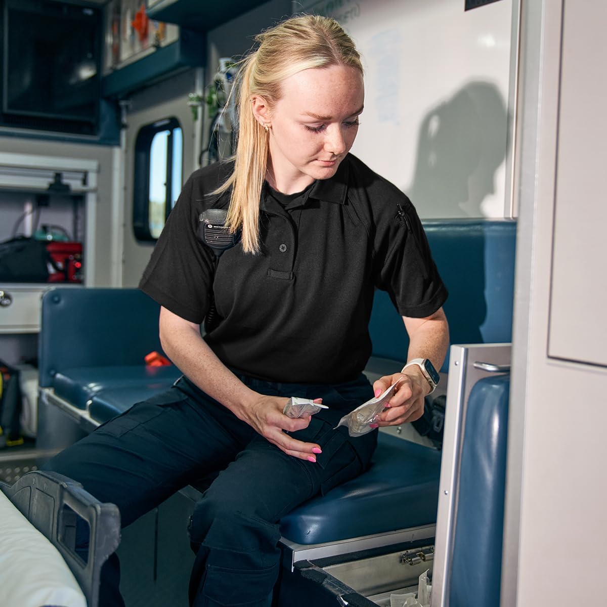 Propper Womens Raglan Short Sleeve Utility Women's Polo - Image 4