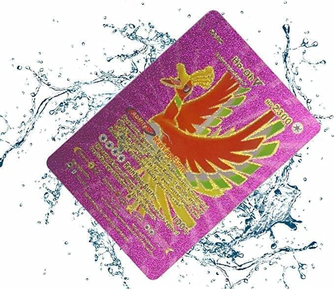 Image of Premium Pokemon Card Game Set - 55 Rare Unofficial VMAX GX VSTAR Cards | Shiny Battle Trading Cards For Kids & Collectors | Gift Pack (Rainbow)