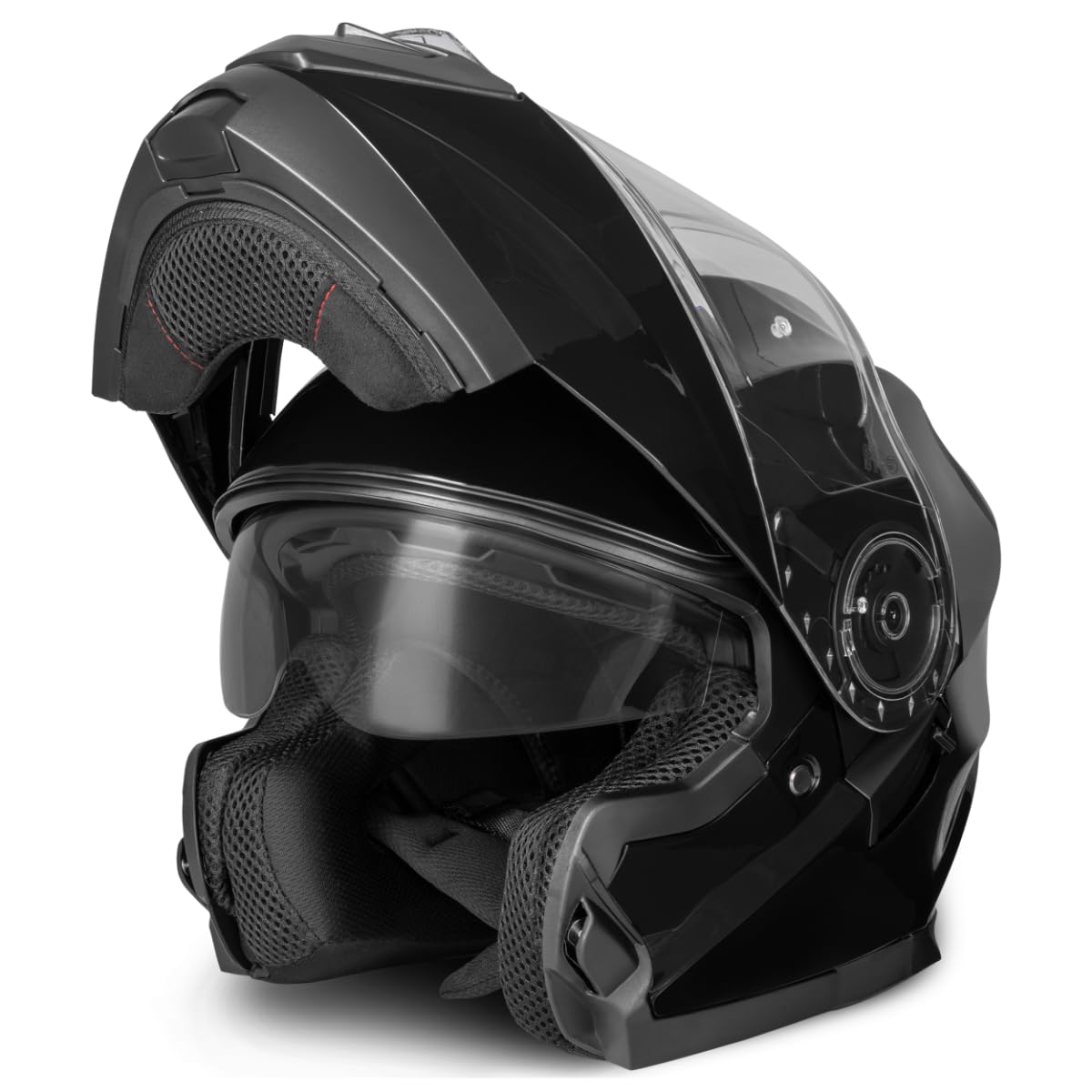 VINZ Busan Casco Modular con Visera Solar | Casco Moto & Scooter & Ciclomotor | ECE 22.06 Homologado | En Tamaño XS - XXL | para Hombre y Mujer — view 13
