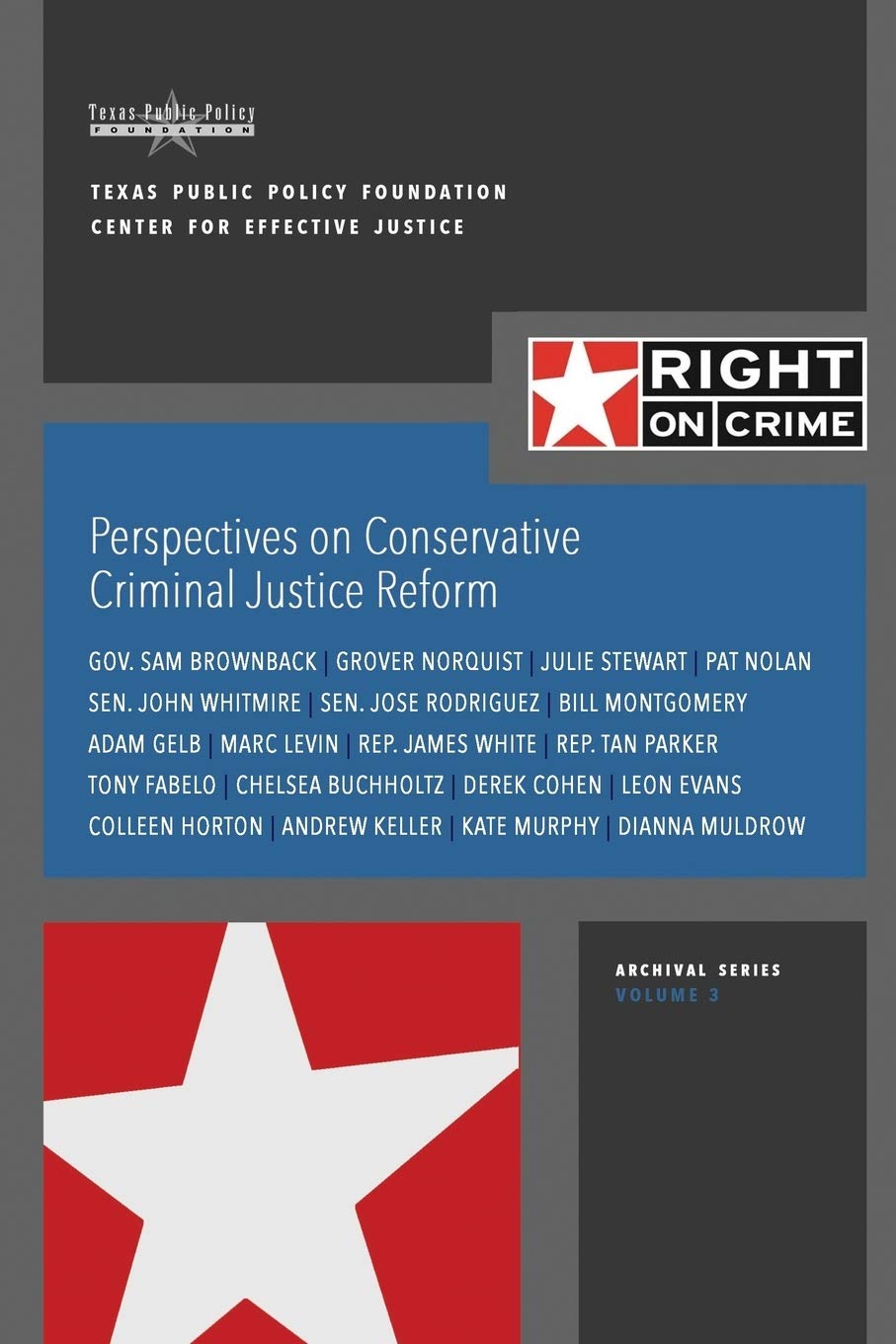 Perspectives on Conservative Criminal Justice Reform: Discussions About Reform in 2015