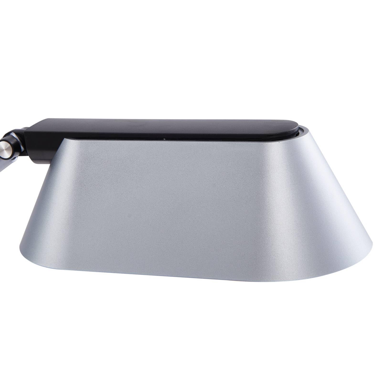 Lindby Lampada da tavolo LED dimmerabile (Moderno) colore Grigio, ad es. Studio & Ufficio lampadina inclusa lampada scrivania a
