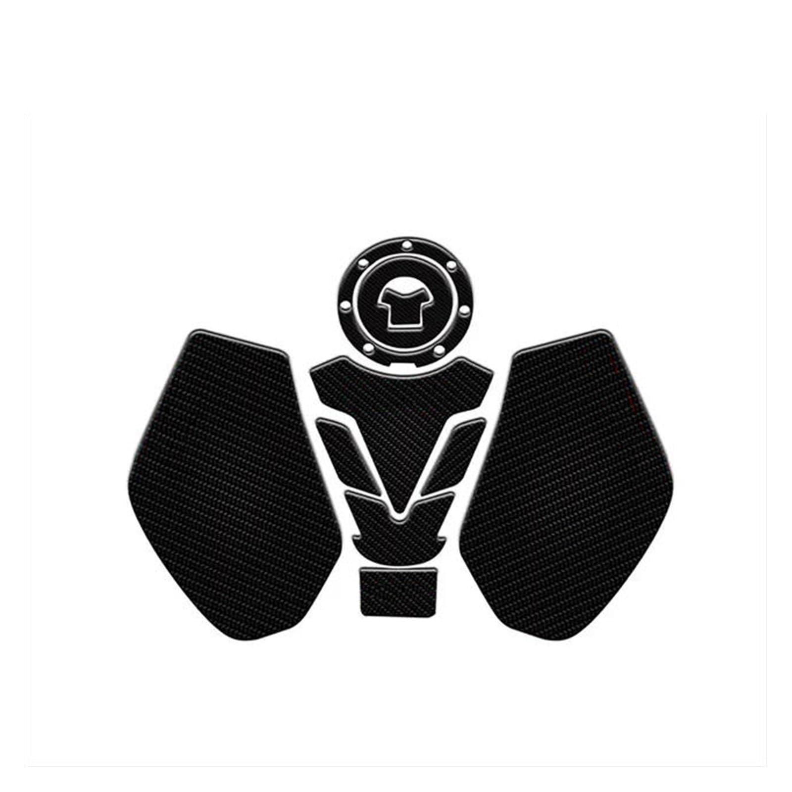 YHBH Adesivo Serbatoio Moto Adesivo Antiscivolo Lato Serbatoio Carburante Adesivi Impermeabili in Gomma per CBR 600 RR CBR 600RR 2003-2006 Traction Pad(B,1)