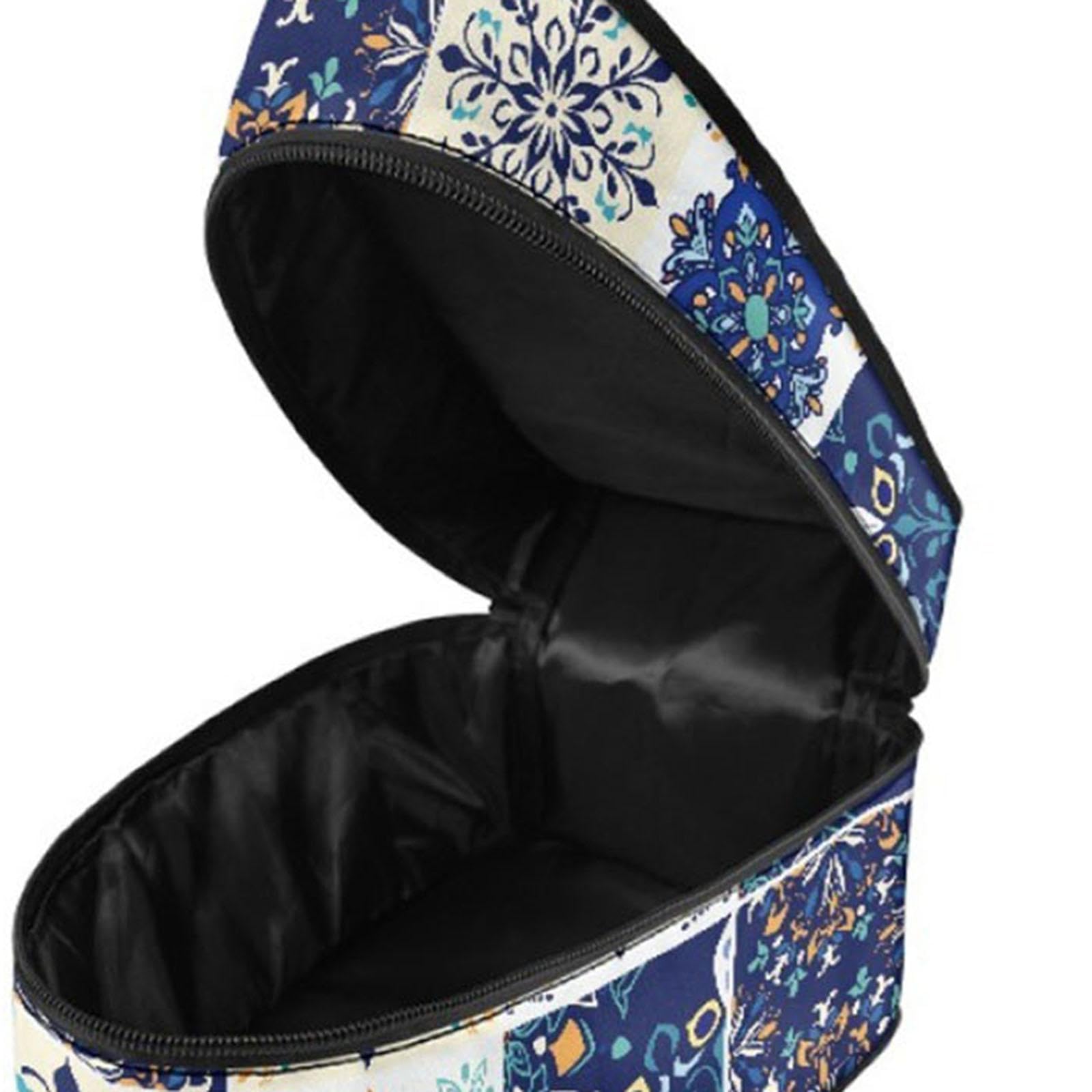 Borsa porta ferro da stiro con manico, pratica e multiuso, con chiusura a cerniera, per viaggi di lavoro all'aperto e al chiuso, Blu E Bianco