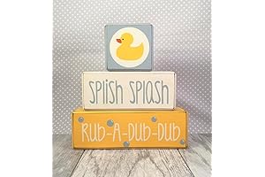 Rubber Duck Bath Decor