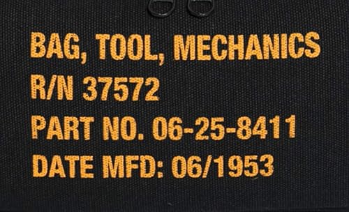 Miniatura 5 de Rothco 9113 Bolso de herramientas para mecánicos tipo G.I. con cremallera de bolsillo y sello militar