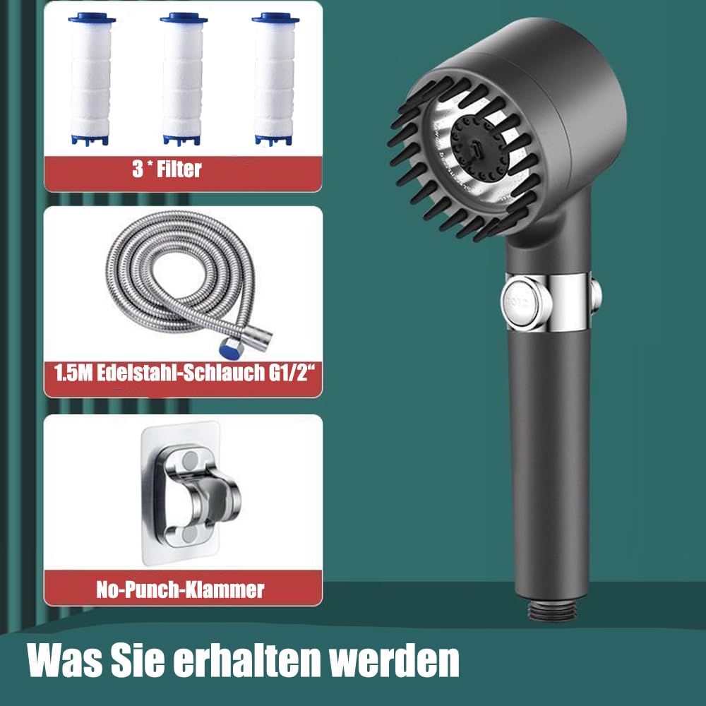 Pommes De Douche Et Douches à Main Pommeau De Douche Economie D'eau Haute  Pression, Douchette Douche Salle De Bain Avec Tuyau 2m Pommeau My Shower, image size:1000x1000