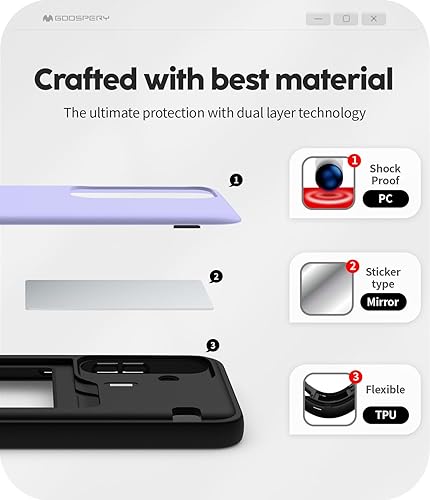 Miniatura 637 de GOOSPERY Parachoques magnético para puerta compatible con Galaxy S23, tarjetero tipo cartera, cierre automático, protección de doble capa resistente