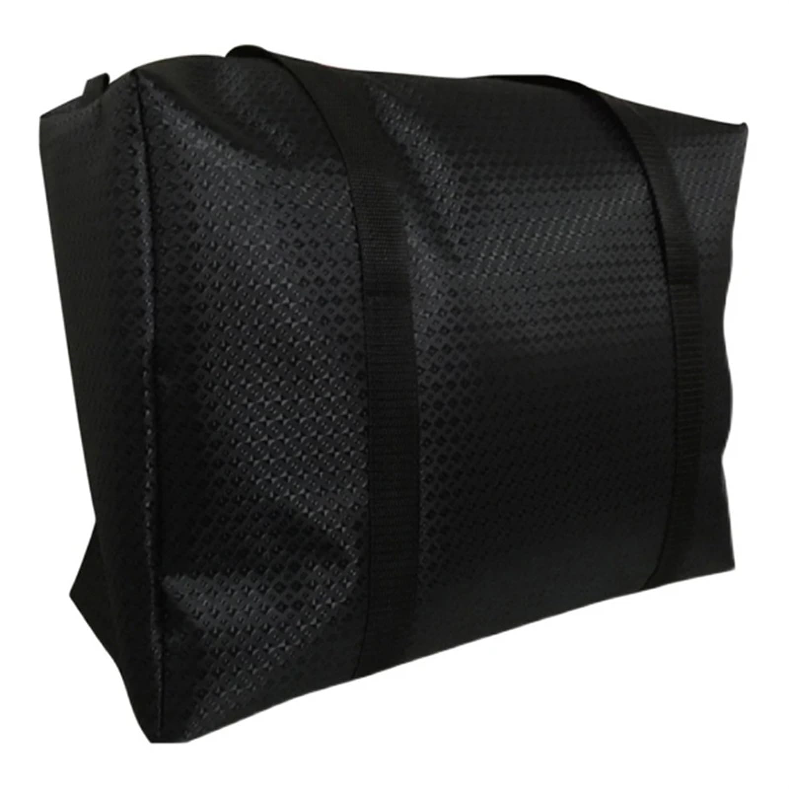 Reisetasche, wasserdicht, verdickt, Aufbewahrungstasche für Reisekleidung, Reißverschluss, große Kapazität, Oxford-Stoff, Gepäcktasche, Umzugspaket für Reisetasche (Farbe: Mitte)