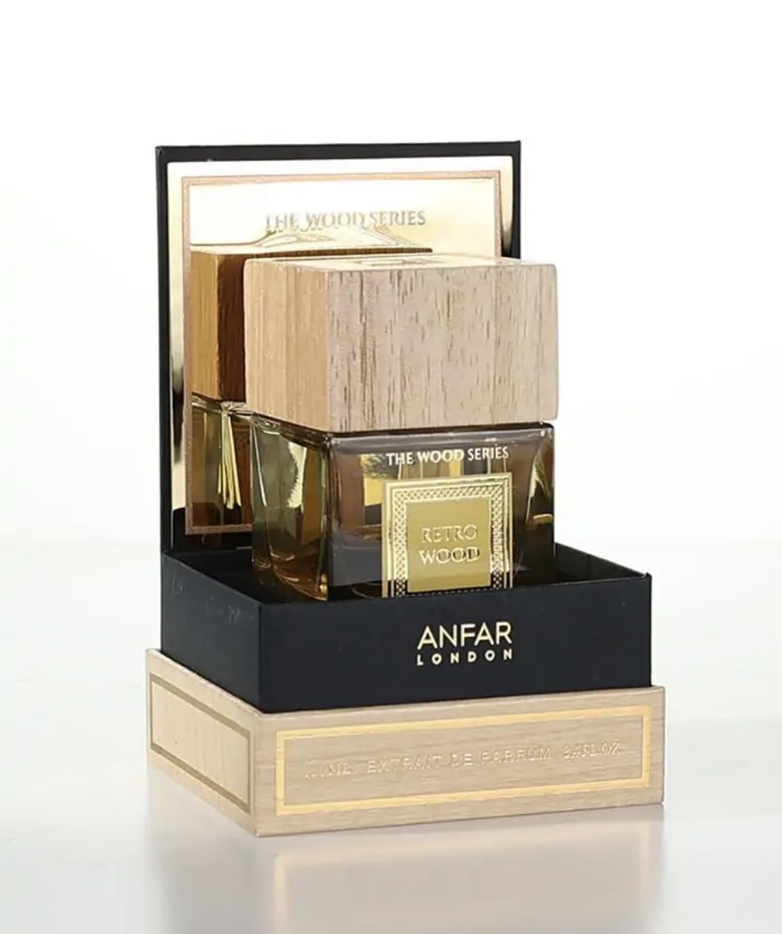Anfar Retro Wood for Unisex - 3.4 oz Extrait De Parfum Spray - Image 4