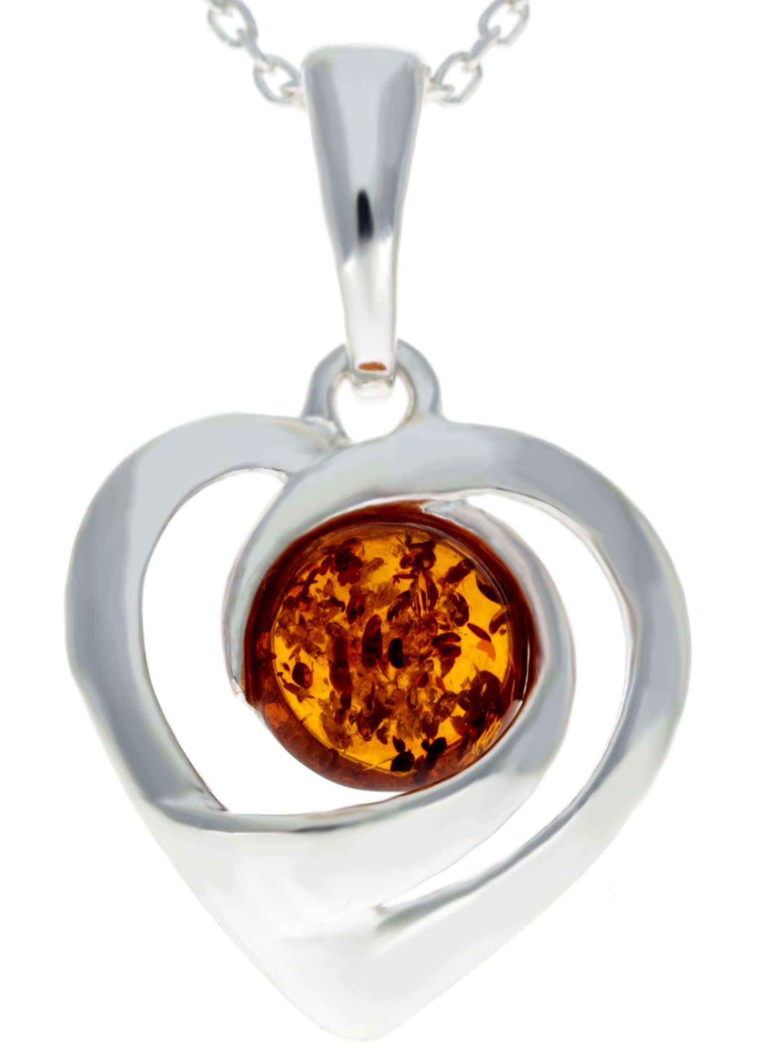 Dije De Ámbar Auténtico Y Plata Ley / Sol / Regalo Ideal / 3 | Envío Gratis
