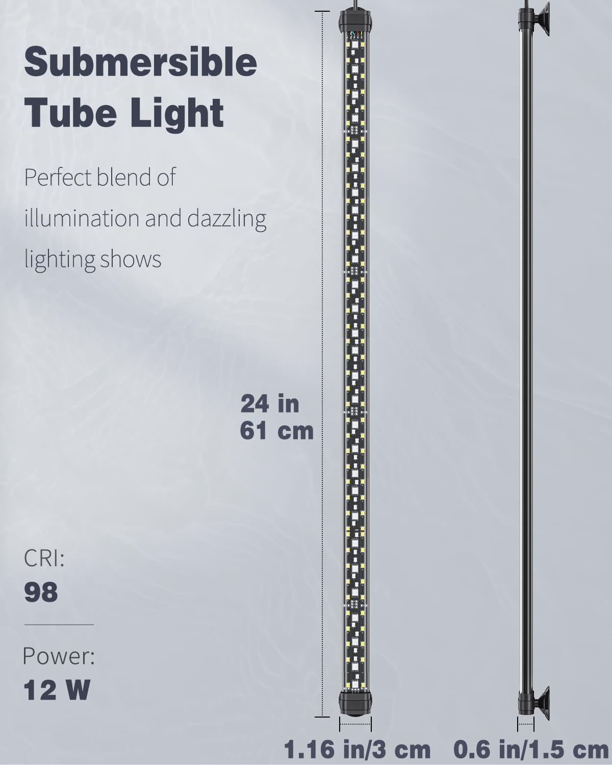 Diagram of the light controller with button functions