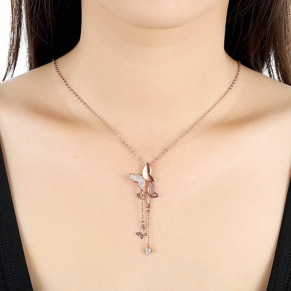 Stylish Butterfly Chain Necklace