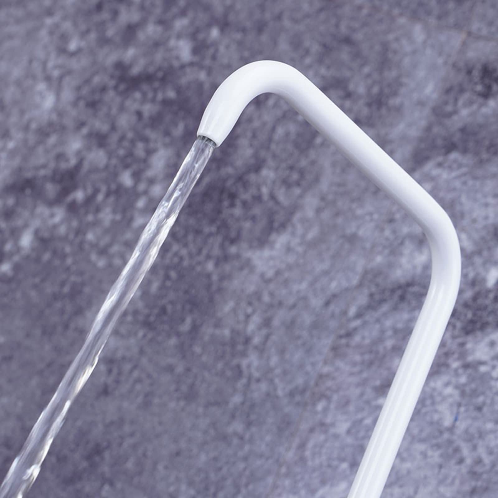 Grifo de Osmosis Inversa Blanco Acero Inoxidable Giratorio Solo Agua Fría Grifo Agua Potable Cocina-A