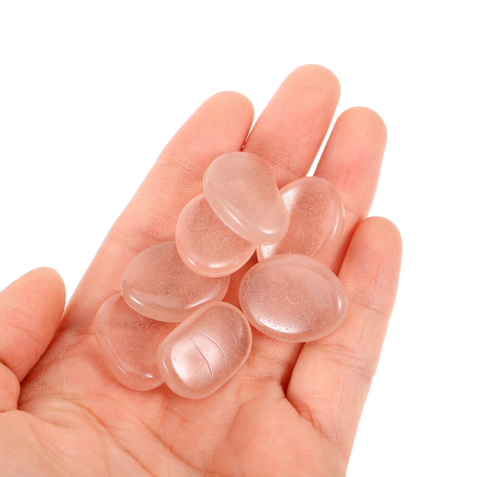 POPETPOP 500kawałki Kamienie Akwarystyczne Compact Pebbles Do Akwarium Dekoracyjne Kamienie Do Stawów Naturalne Żwirki Akwarium