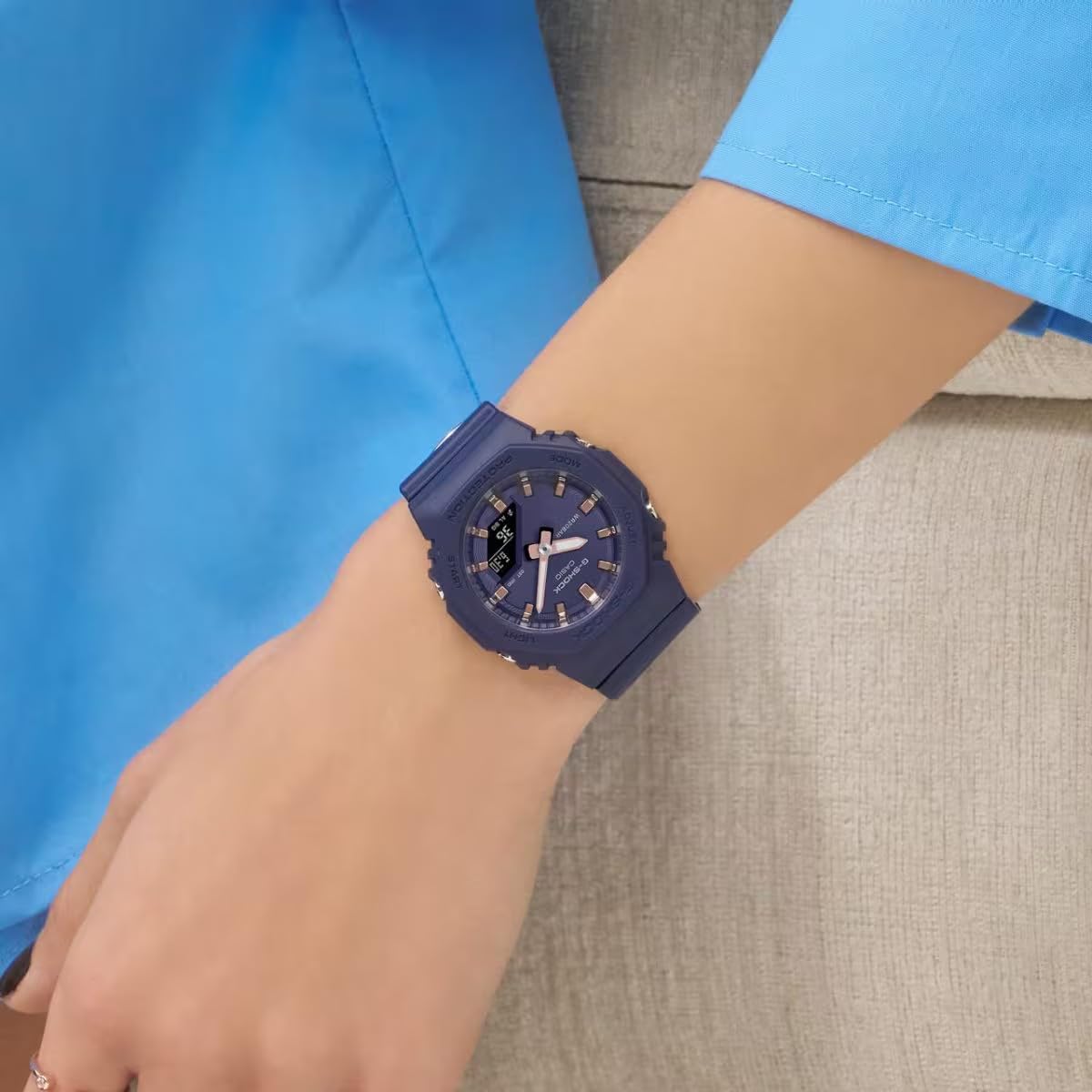 Casio Damen Analog Digital Quarz Armbanduhr G-Shock