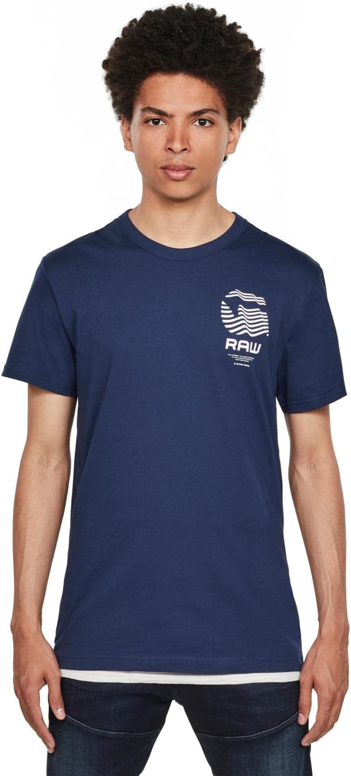 G-STARmens Logo Raw. Holorn Short Sleeve T-shirt T-Shirt