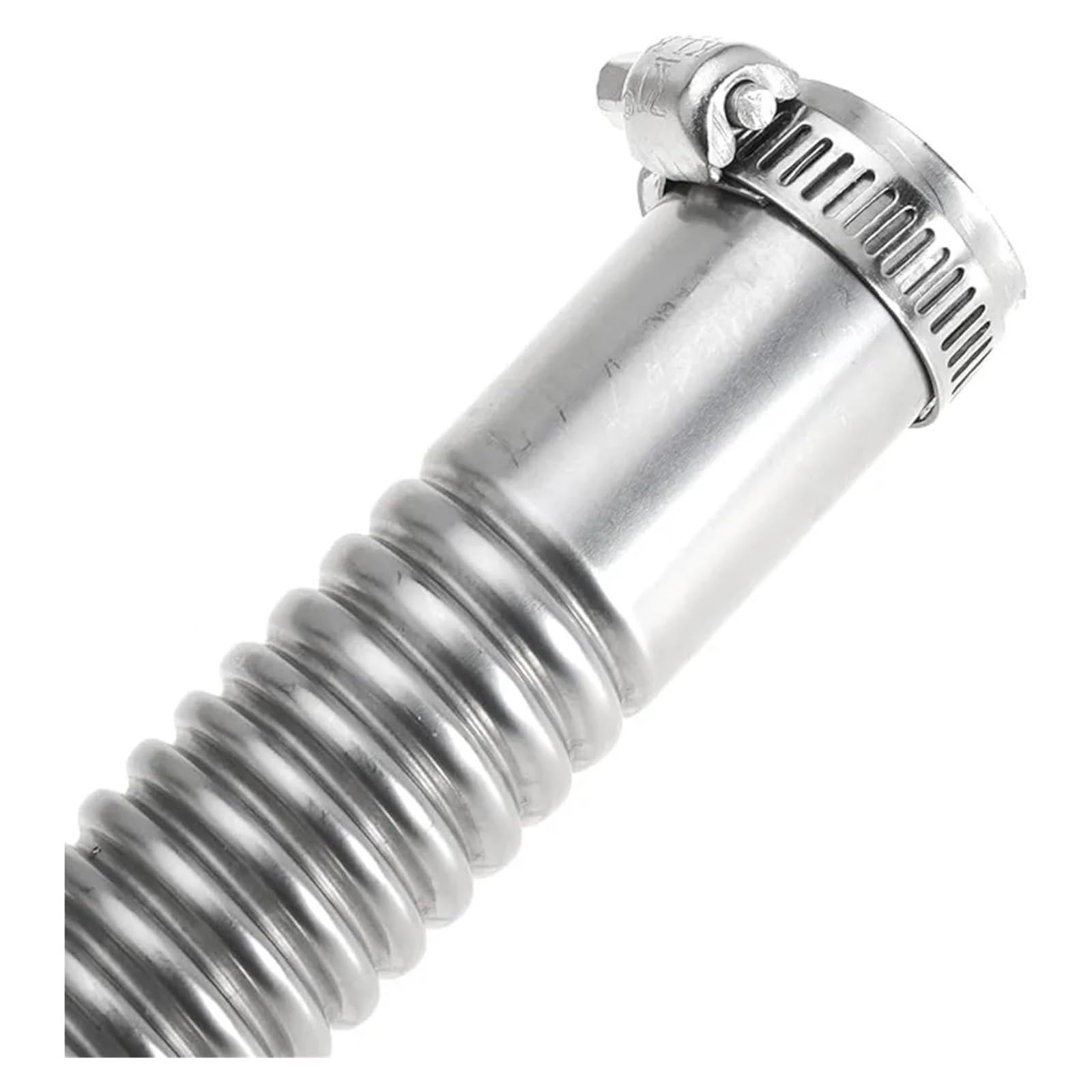 wąż ogrzewania postojowego stalowy wąż Do odbioru samochodu ciężarowego | Nagrzewnica Z Zaciskiem 2 SZT. Rura Wydechowa Nagrzewnicy 2,5 cm(Sq29pipe70mm-150cm)