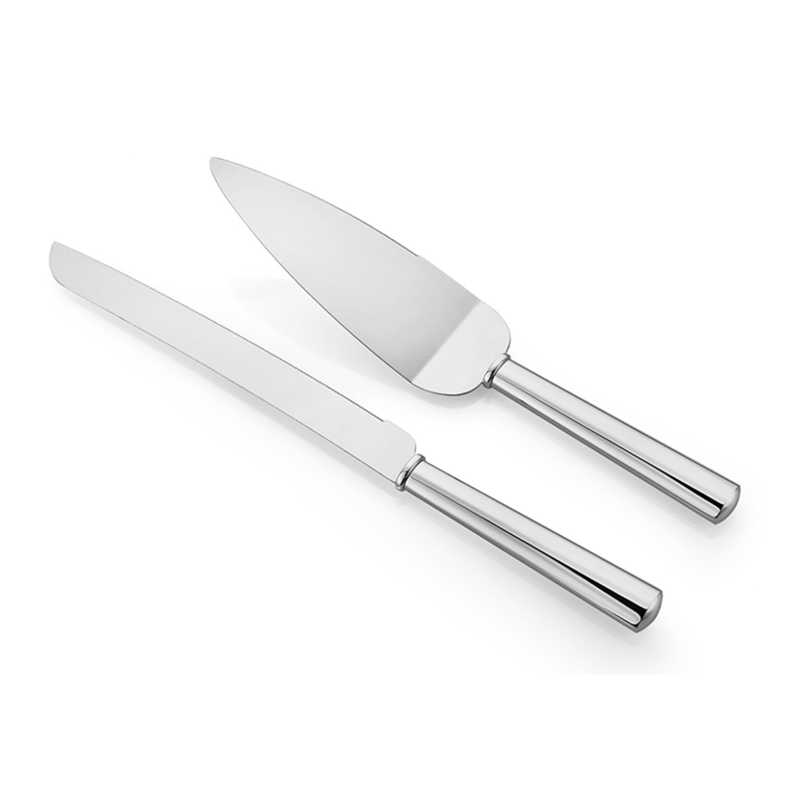 Zilverstad - Tortenheber mit Messer Smooth Edelstahl
