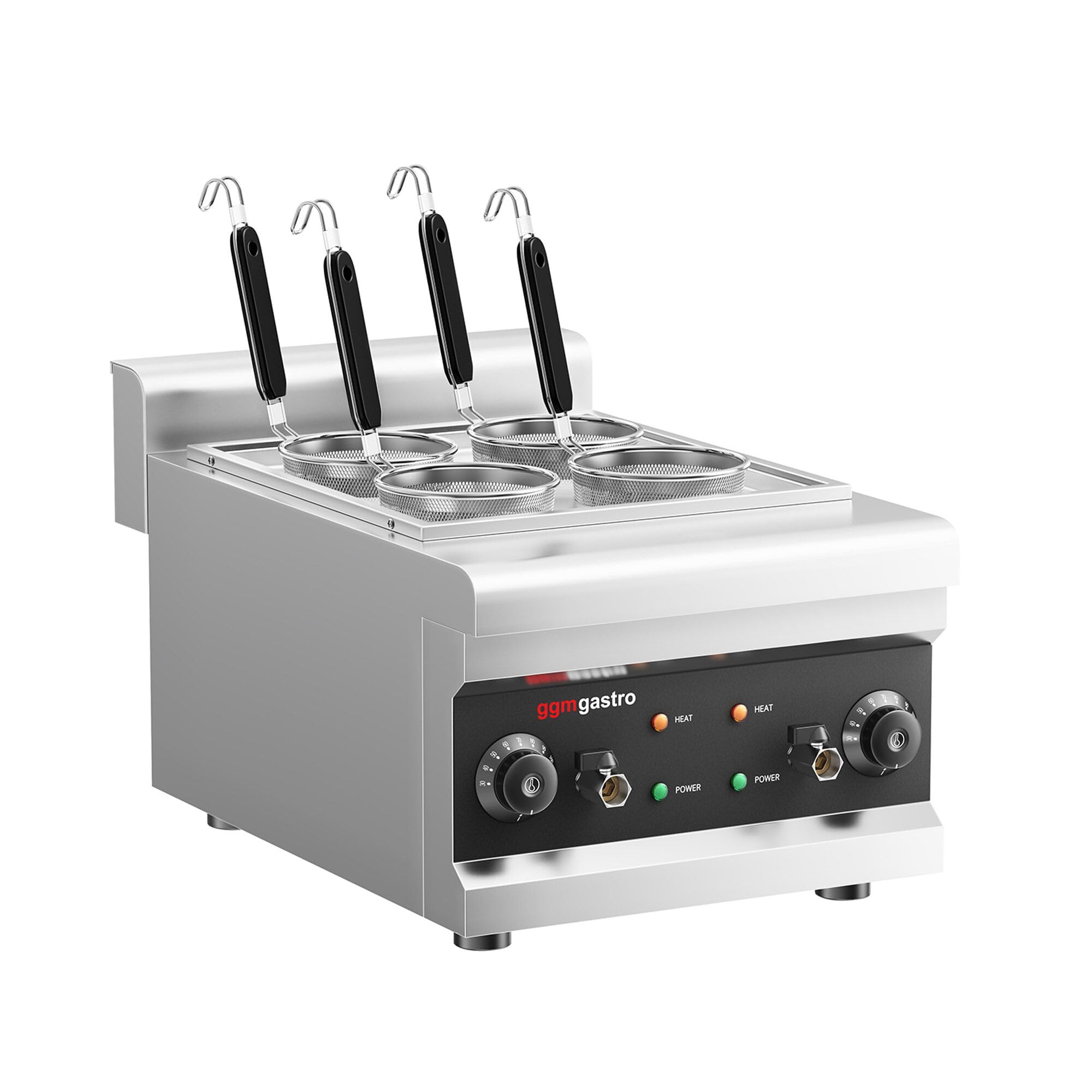 GGM Gastro Elektro Nudelkocher 3 kW mit 4 Körben