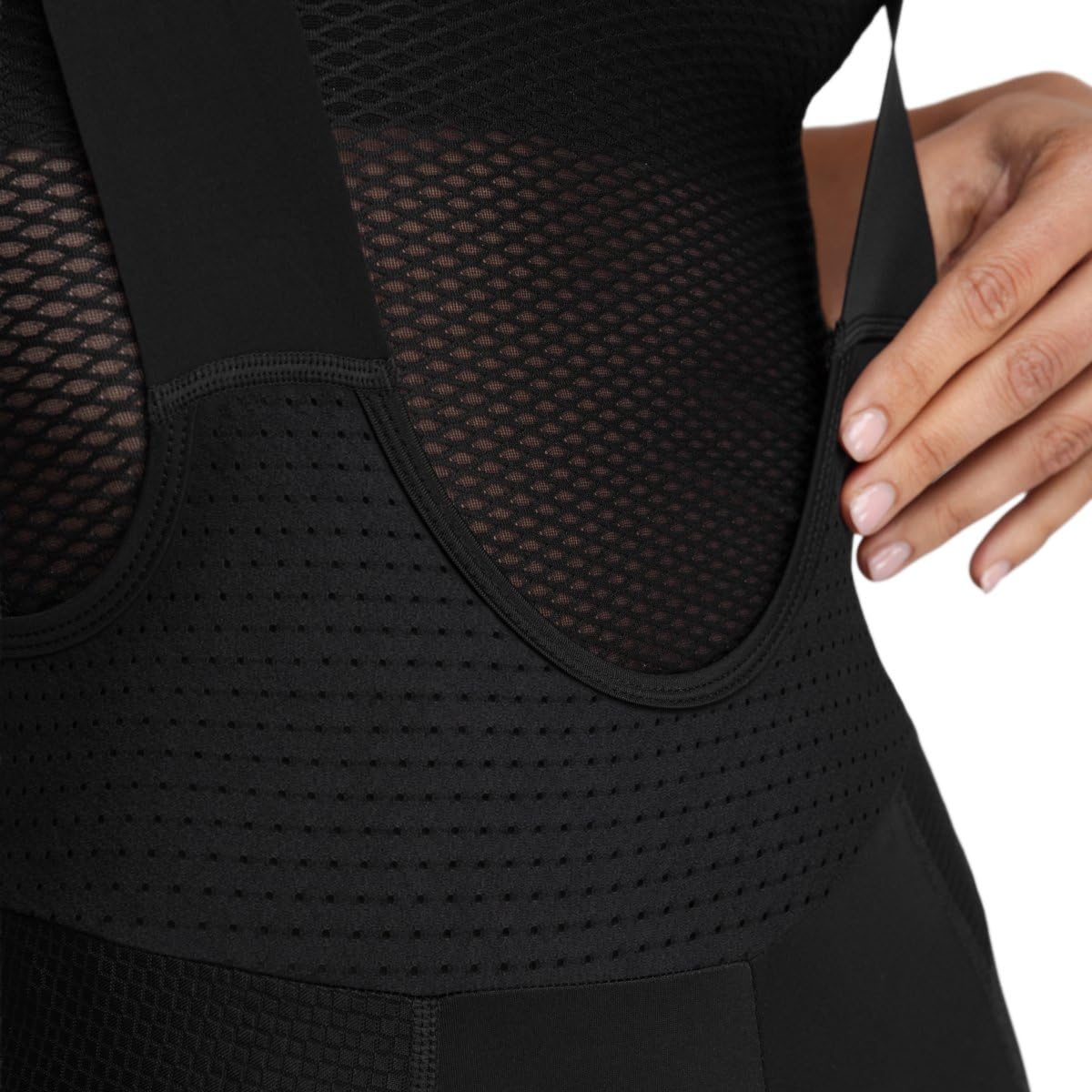 SIROKO Culote Corto Gravel Ciclismo Jet Negro