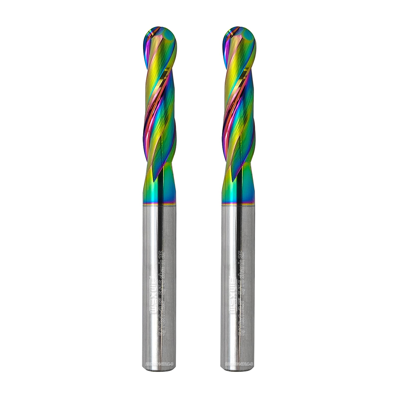Ball Nose End Mill - Carbide, DLC Coating -11