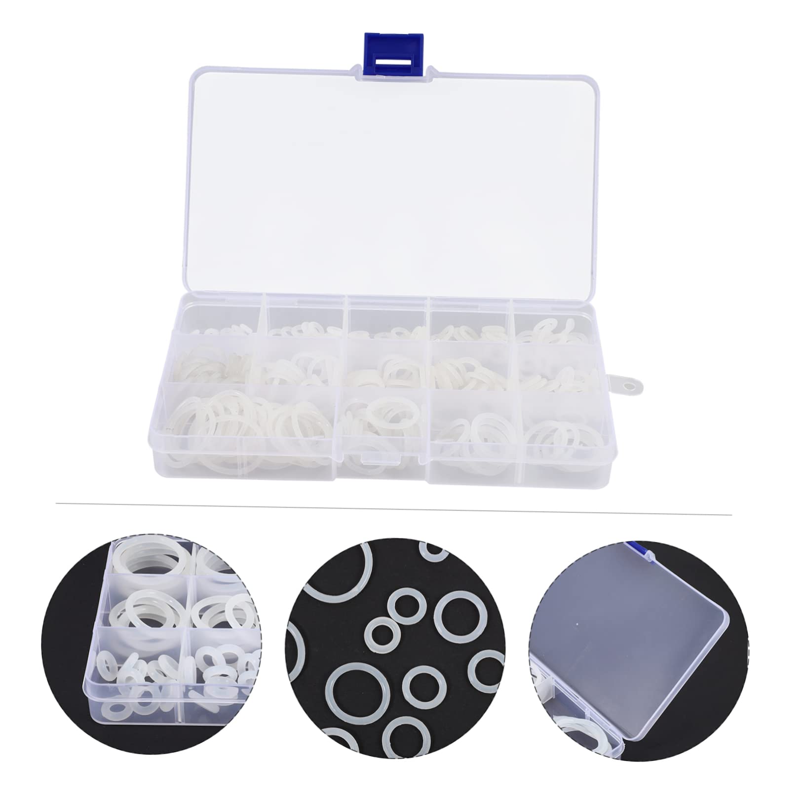 Ciieeo 3 Ensembles Kit De Joints Toriques Étanches Accessoires De Remplacement Pour Gaskets Résistance À Usure À Corrosion Pour Plomberie Réparations 260 Pièces * 3