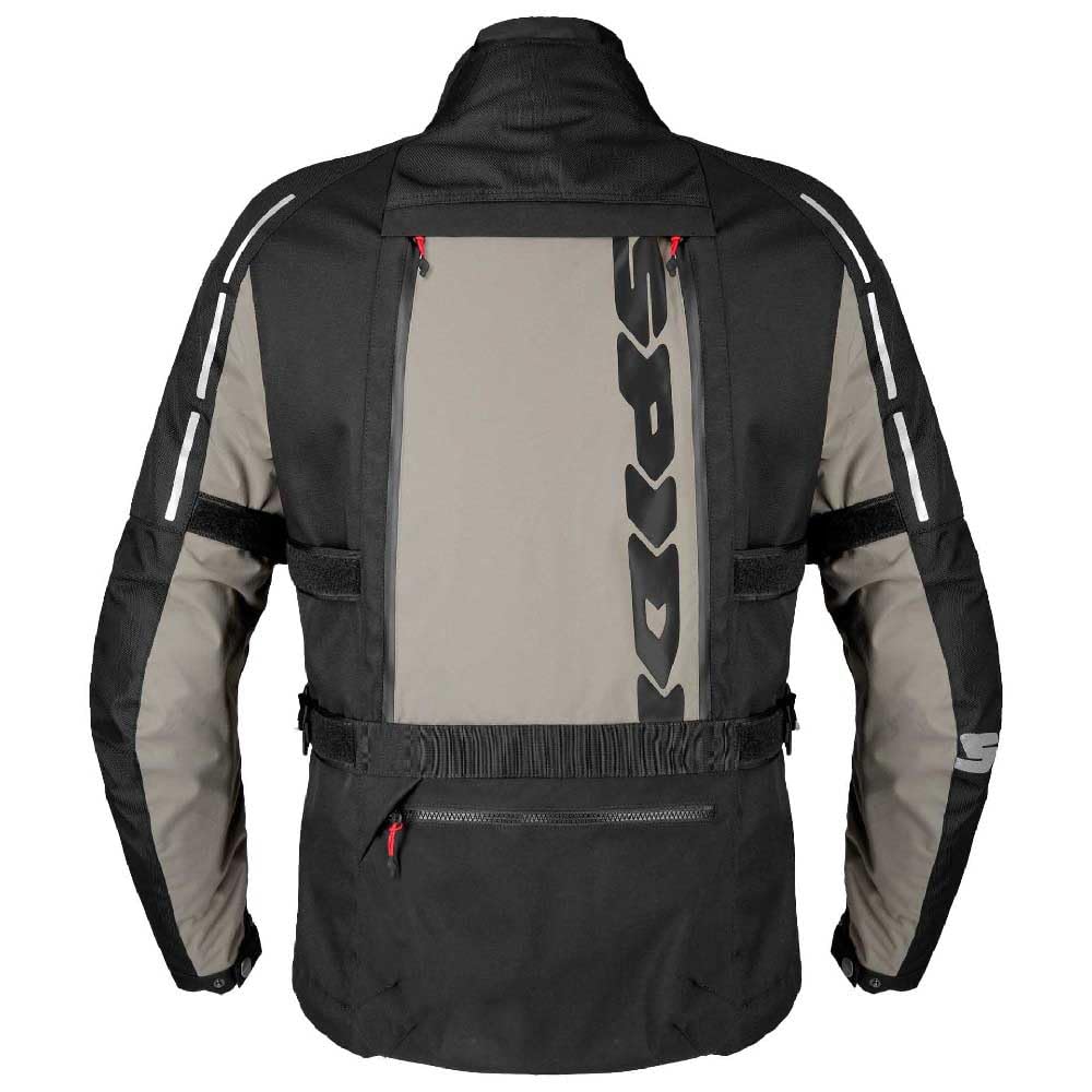 SPIDI 4 Season V3 H2Out giacca in tessuto impermeabile, grigio/beige, XL