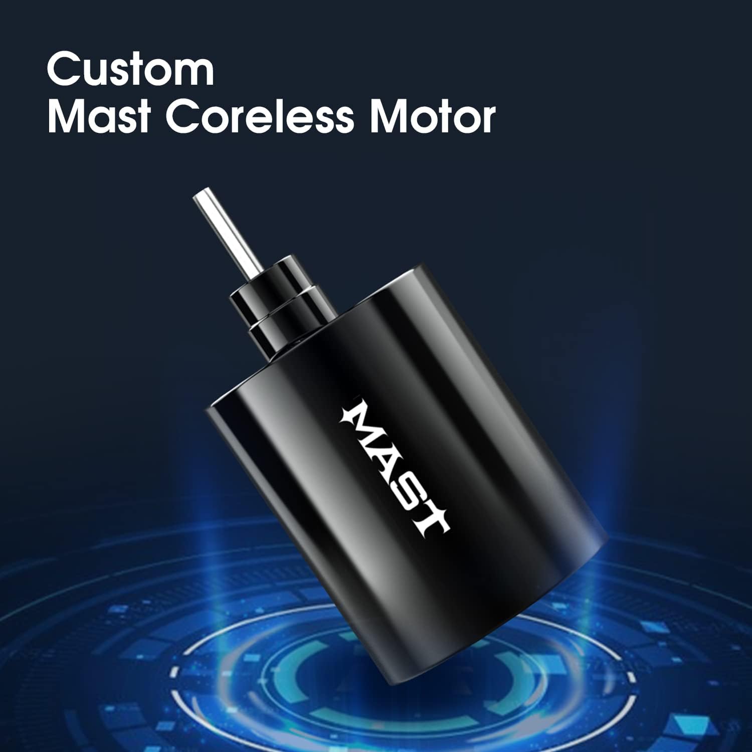 Mast Archer Máquina de Tatuar Rotary Inalámbrica Pluma 3.5mm Stroke Batería 2000mAh 2 Mangos