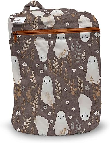 Miniatura 24 de Kanga Care Wet Bag - Mini costura sellada impermeable 3D dimensional para pañales de tela de bebé, viajes, playa, piscina, gimnasio, natación,