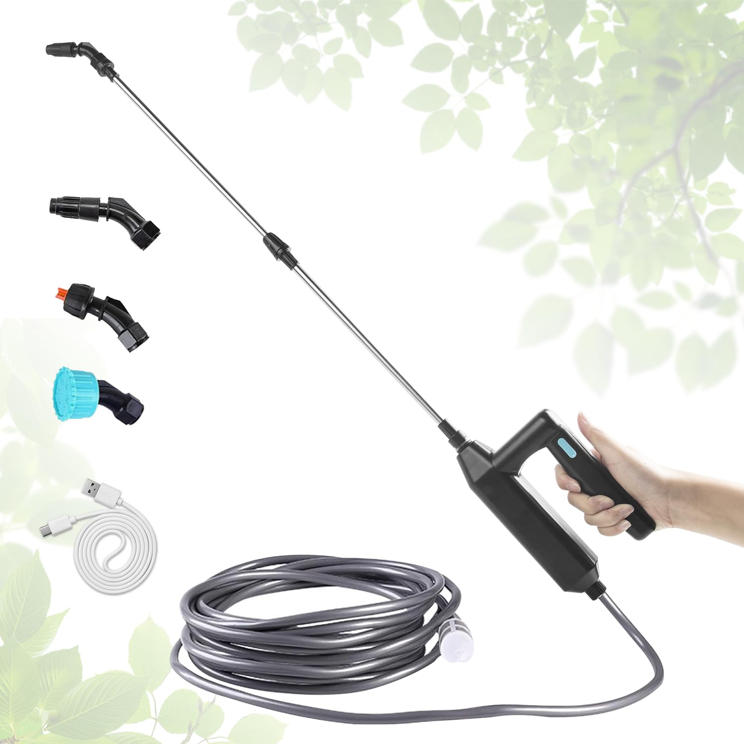 Amazon.co.jp: Issufel 電動噴霧器 充電式 噴霧器 電動 5mホース付き