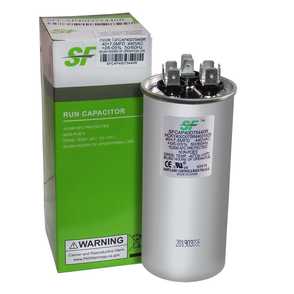 【DMC】farcon 30+7.5 MFD x 440 Run Capacitor # 27L78 - JustCapacitors.com
