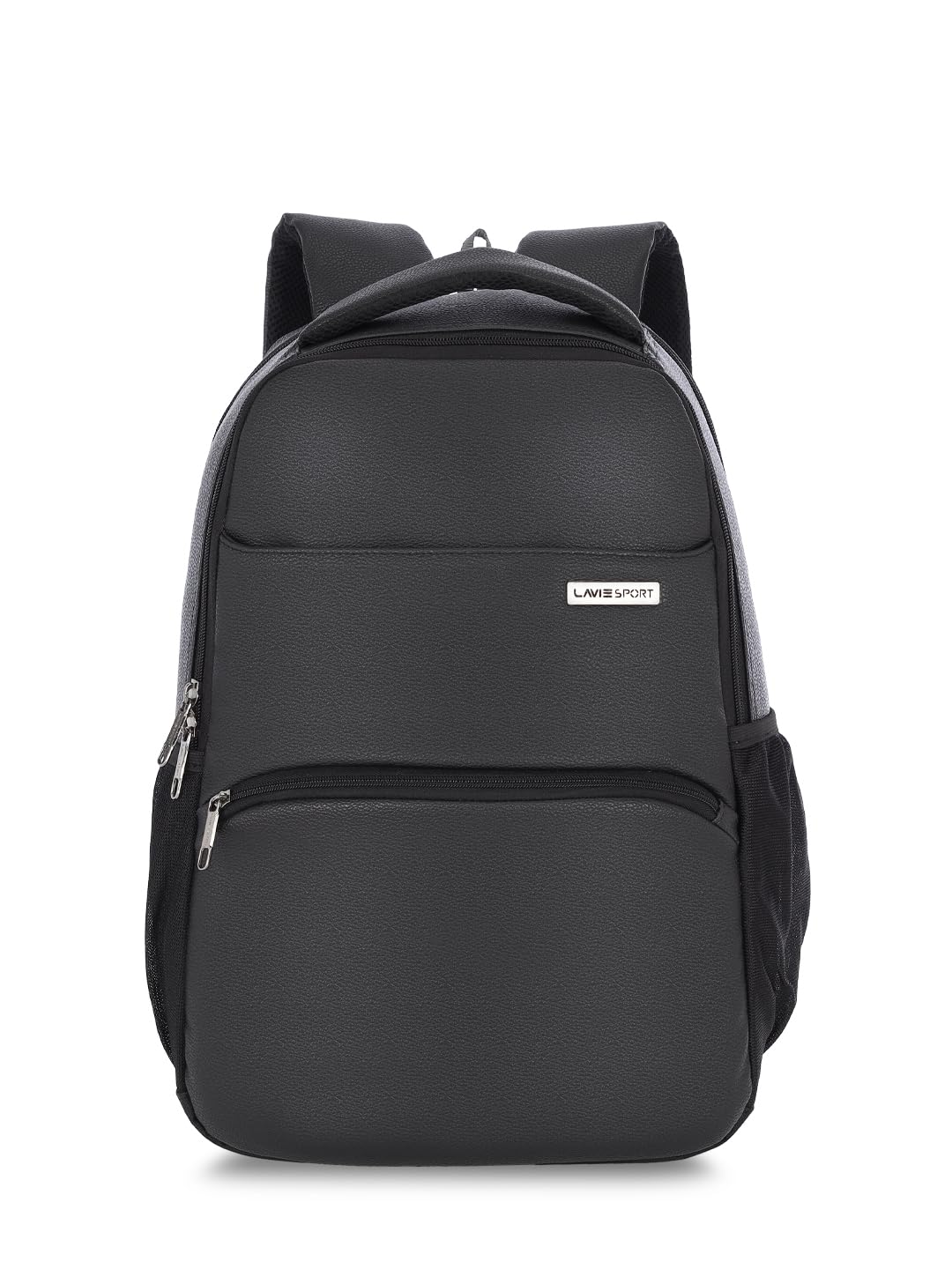 Lavie Sport 45cm Mode Gear Business 30 Litres Backpack with Laptop Sleeve | Vegan Leather Business Casual Backpacks for Men & Women | Durable Office Bag | Upto 14 inch Notebook/MacBook Compatible